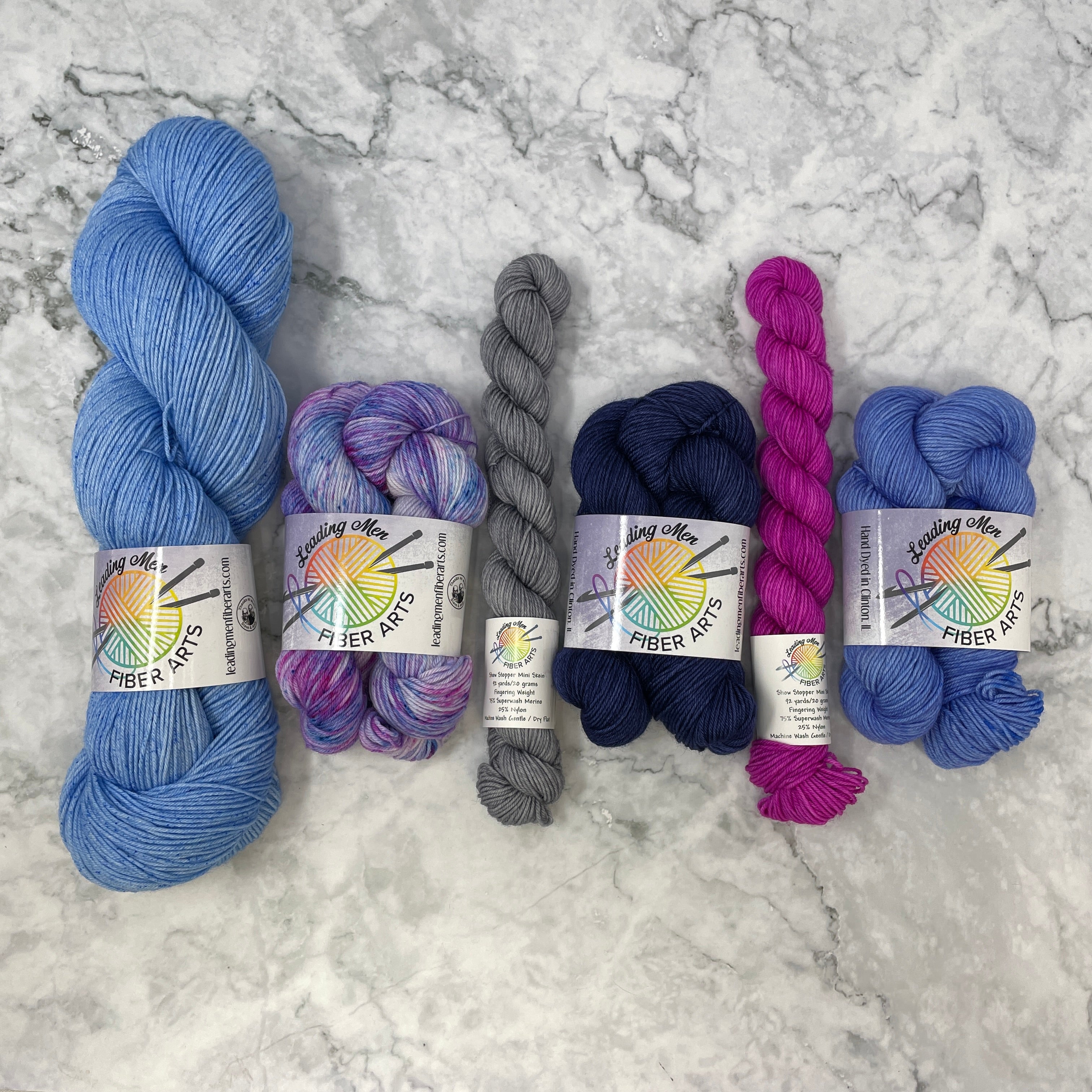 The Floor Wrap Yarn Set | Leading Men Fiber Arts